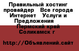 Правильный хостинг провайдер - Все города Интернет » Услуги и Предложения   . Пермский край,Соликамск г.